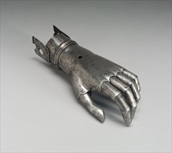 Left Hand Prosthetic, late 16th century, European, Europe, Steel