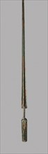 Jousting Lance, 18th century, possibly 16th century, German, Germany, Iron, wood (pine), gesso, and