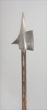 Halberd, 1663/81, Possiby Lamprecht Koller, Swiss, Zurich, Switzerland, Steel and wood (ash), L.