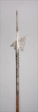 Halberd, 1540/60, Possibly French or German, Germany, Steel and wood, L. 256.5 cm (101 in.)
