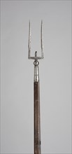 Military Fork, 1600/1700, French, France, Steel and wood (modern pine), Blade with socket L. 29.8