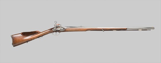 Flintlock Fowling Gun with Miquelet Lock, 1750, Augustin Hortiz, Spanish, Madrid, active 1740-died