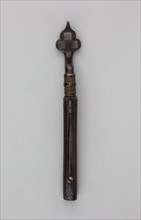 Wheellock Spanner with Powder Measure and Screwdriver, 17th century, German, Germany, Iron, L. 17.8