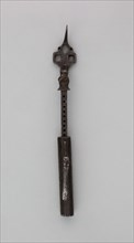 Wheellock Spanner with Powder Measure and Screwdriver, 17th century, German, Germany, Iron, L. 15.2