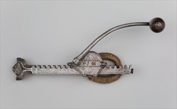 Cranequin (Winder) for a Crossbow, first half of 16th century, Southern German, Germany, Iron,