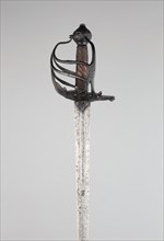 Cavalry Broadsword, c. 1640/50, English, England, Steel, wood, and copper, Overall L. 103 cm (40