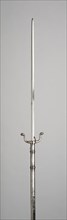 Combined Brandistock and Musket Rest, 17th century, Italian, Italy, northern, Steel, H. (with