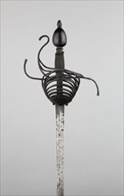 Rapier with Scabbard, c. 1630/40, Southern European, possibly Spanish, Europe, southern, Steel,