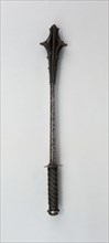 Mace, 1470/1500, German, Germany, Iron and brass, L. 50.8 cm (20 in.)