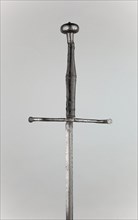 Estoc, c. 1520/40, German, Germany, Steel, wood, and leather, Overall L. 139.5 cm (54 7/8 in.)