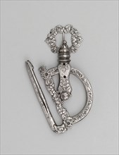 Spring Tackle Attachment for Rapier, second half of 17th century, Italian or Spanish, Italy, Iron,