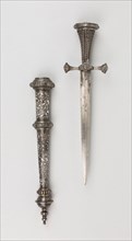 Landsknecht Dagger with Scabbard, Scabbard: c. 1550/60,  dagger: 19th century in 16th century