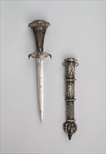 Dagger and Sheath, Scabbard: third quarter of 16th century, dagger: 19th century in 16th century