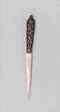 Knife, 17th century, Probably Italian, Europe, Steel and iron