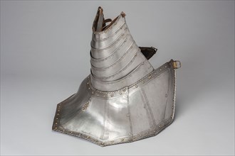Peytral and Lower Neck Defense of a Horse Armor, mid–16th century with 19th century etching,