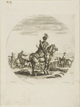 Polish Horseman, c. 1651, Stefano della Bella, Italian, 1610-1664, Italy, Etching on paper, 190 x