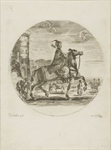 Polish Horseman, c. 1651, Stefano della Bella, Italian, 1610-1664, Italy, Etching on paper, 190 x