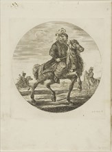 Hungarian Horseman, c. 1651, Stefano della Bella, Italian, 1610-1664, Italy, Etching on paper, 190