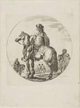 Hungarian Horseman, c. 1651, Stefano della Bella, Italian, 1610-1664, Italy, Etching on paper, 190