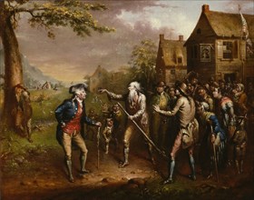 Rip Van Winkle, 1829, John Quidor, American, 1801–1881, United States, Oil on canvas, 69.9 × 87.3