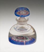 Inkwell, 1848, Whitefriars Glasshouse, English, founded late 17th century, London, Glass, blown