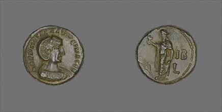 Coin Portraying Empress Salonina (wife of Gallienus), AD 254/268, Roman, minted in Alexandria,