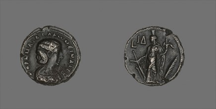 Coin Portraying Empress Salonina, AD 253/268, Roman, minted in Alexandria, Egypt, Roman Empire,