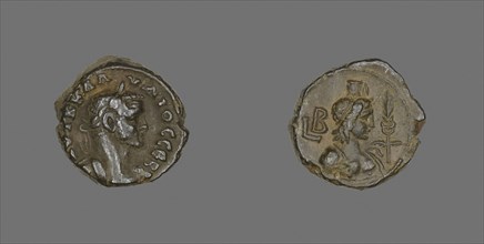 Coin Portraying Emperor Claudius II Gothicus, AD 268/270, Roman, minted in Alexandria, Egypt, Roman