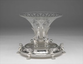 Centerpiece, c. 1880, Dominick and Haff, American, active 1872–1928, Retailed by Cowell and Hubbard
