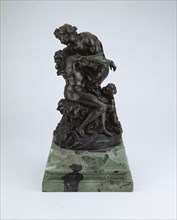 Bacchus Consoling Ariadne, modeled c. 1892  (cast 1903/07), Aimé-Jules Dalou, French, 1838–1902,