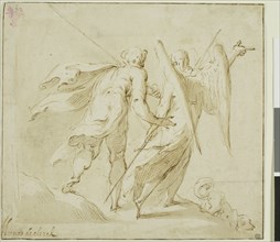Tobias and the Angel, 1500/77, Michel Joseph Speeckaert (Flemish, 1748-1838), or Hendrik de Clerck