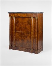 Secrétaire à abattant, 1820/25, American, 19th century, Boston, Boston, Mahogany, mahogany veneer,