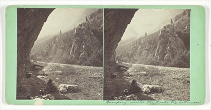 Camping Under the Rocks, Big Cottonwood, 1859/62, Charles Roscoe Savage, American, born England,