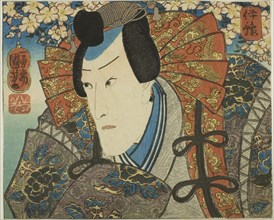 Iyo Province: Ichikawa Danjuro VIII as Minamoto no Yoshitune, from the series Modern Scenes of the