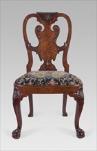 Side Chair, c. 1740, Giles Grendey (English, 1693–1780), London, England, Walnut and 18th-century