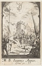 The Martyrdom of Saint John the Evangelist, plate five from The Martyrdoms of the Apostles, n.d.,