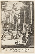 Martyrdom of Saint John, the Minor, plate seven from The Martyrdoms of the Apostles, n.d., Jacques