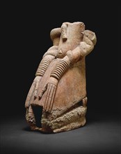 Fragment of a Kneeling Figure, 11th/14th century, Inland Niger Delta region, Mali, Northern Africa