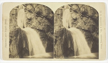 Cheyenne Falls, 1879/92, William Henry Jackson, American, 1843–1942, United States, Albumen print,