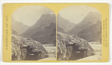 Grotto Spring, Grand Cañon, Colorado River, 1871, Timothy O’Sullivan, American, born Ireland,