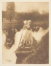 Hailing the Ferry, 1897, John E. Dumont, American, active 1880s–1890s, United States, Photogravure,