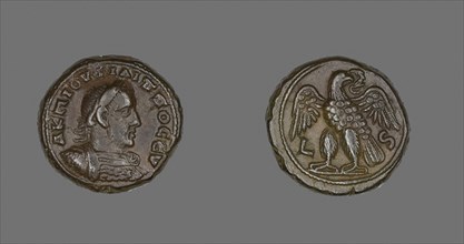 Coin Portraying Emperor Philip I, AD 244/249, Roman, minted in Alexandria, Egypt, Roman Empire,
