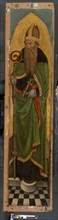 Bishop Saint from an Augustinian altarpiece, 1450/75, Italian, Venice, Venice, Tempera and oil on