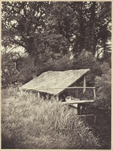 Boat House, 1840/1900, Miss T. Powell, Unknown, 19th century, Unknown, Albumen print, 20.2 x 15.1