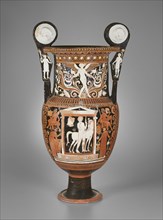 Volute Krater (Mixing Bowl), 330/320 BC, Attributed to the White Saccos Group, Greek, Apulia,