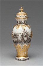 Vase and Cover (one of a pair), 1715/20, Meissen Porcelain Manufactory, German, founded 1710,