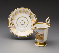 Cup and Saucer, 1844/47, Berlin Porcelain Manufactory (Königliche Porzellan-Manufaktur im Berlin),