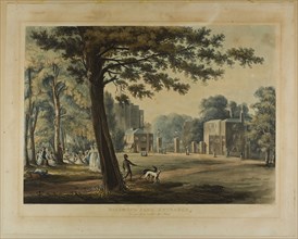 Richmond Park Entrance, 1819, Thomas Sutherland (English, 1785-1825), after John Gendall (English,