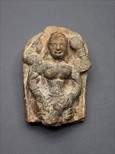 Goddess Durga Slaying the Buffalo Demon (Mahishasuramardini), Kushan period, 2nd century, India,