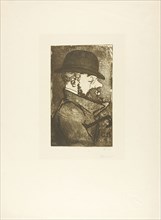 Portrait of Toulouse-Lautrec, from the first album of L’Estampe originale, 1893, Charles Maurin
